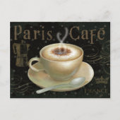 Cappuccino-Cup Postkarte (Vorderseite)