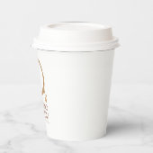 Cappuccino Curfew 11AM – To Go Coffee Cup Pappbecher (Links)