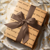 Cappuccino Einfache Schlichte Moderne Elegant Gege Satinband