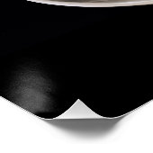 Cappuccino Eleganz Poster (Ecke)
