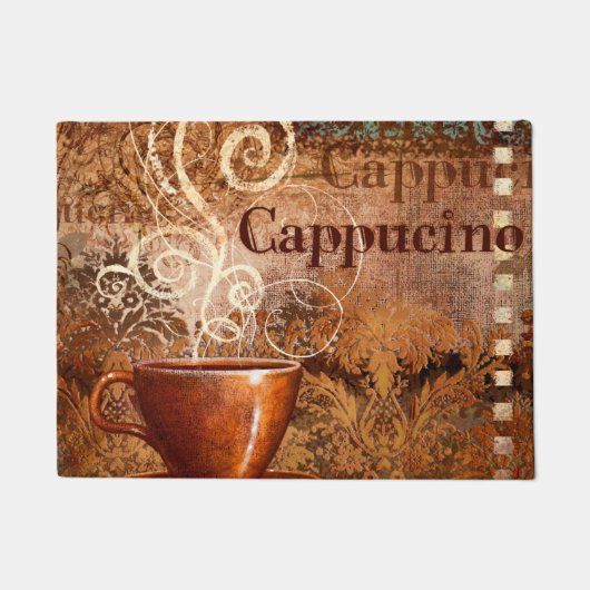 Cappuccino Fußmatte (Vorderseite)