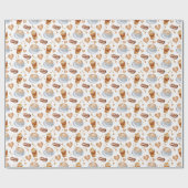 Cappuccino-Geschenkpapier Geschenkpapier (Flach)