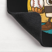 Cappuccino Inn Baseball Niedlich Italienisch Brain Mousepad (Ecke)