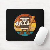 Cappuccino Inn Baseball Niedlich Italienisch Brain Mousepad (Mit Mouse)