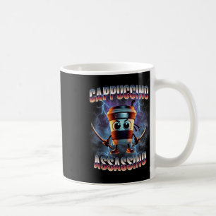 Cappuccino Ino Brainrot Italian Meme Kaffeetasse