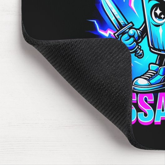 Cappuccino Ino Brainrot Italian Meme Mousepad (Ecke)