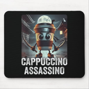Cappuccino Ino, Italienisch Brainrot Meme, Espress Mousepad