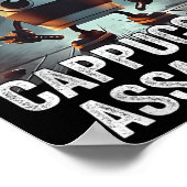 Cappuccino Ino, Italienisch Brainrot Meme, Espress Poster (Ecke)