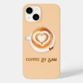Cappuccino-Kaffee Case-Mate iPhone Hülle (Rückseite)