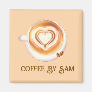 Cappuccino-Kaffee Magnet