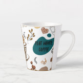 Cappuccino Kaffee Milchtasse (Rechts)