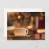 Cappuccino-Kaffee, Venedig, Italien Postkarte (Vorne/Hinten)