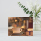 Cappuccino-Kaffee, Venedig, Italien Postkarte (Stehend Vorderseite)