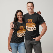 Cappuccino-Kaffeemops T-Shirt (Unisex)