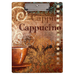 Cappuccino Klemmbrett
