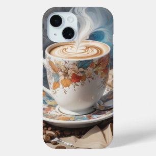 Cappuccino mit Kaffeebohne Case-Mate iPhone Hülle
