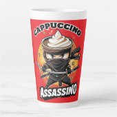 Cappuccino Monument Obelisk Milchtasse (Vorderseite)