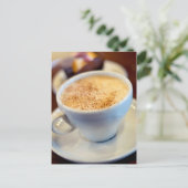 Cappuccino Postkarte (Stehend Vorderseite)