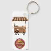 ‚Cappuccino‘ Schlüsselanhänger (Rückseite)