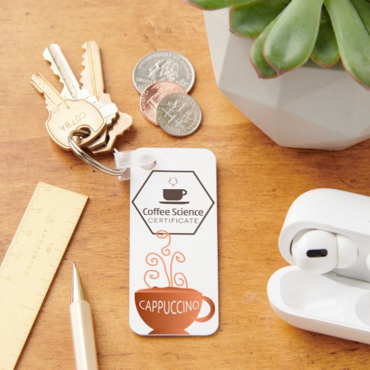 ‚Cappuccino‘ Schlüsselanhänger (Schreibtisch)