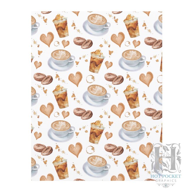 Cappuccino Scrapbook-Papier (Von Creator hochgeladen)