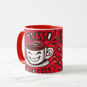 Cappuccino Souriant Tasse