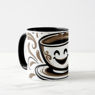 Cappuccino Souriant Tasse