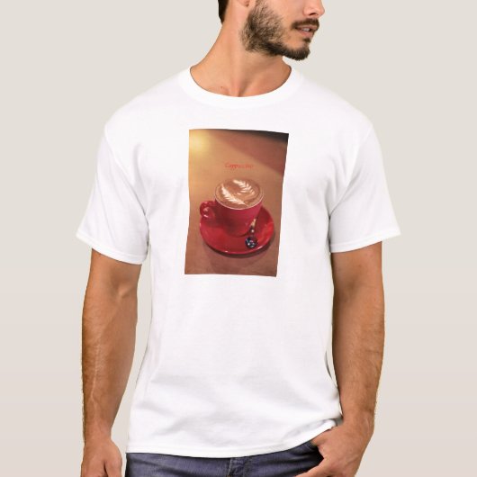 Cappuccino T-Shirt (Vorderseite)