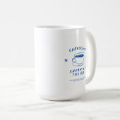 Cappuccino Tasse| Funny Coffee Lover Geschenk Kaffeetasse (VorderseiteRechts)