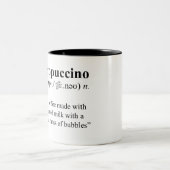 Cappuccino-Tasse Zweifarbige Tasse (Mittel)