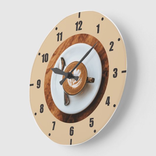 Cappuccino Uhr (Winkel)