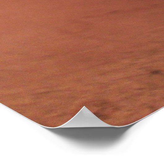 Cappucino Blank Poster (Ecke)
