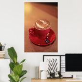 Cappucino Blank Poster (Heimbüro)