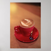 Cappucino Blank Poster (Vorne)