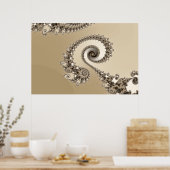 Cappucino Poster (Küche)