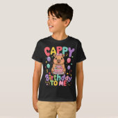 Cappy Birthday To Me Cute Capy Capybara Birthday G T-Shirt (Vorne ganz)