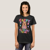 Cappy Birthday To Me Cute Capy Capybara Birthday G T-Shirt (Vorne ganz)