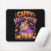 Cappy Halloween Capybara Hexe Mousepad (Mit Mouse)