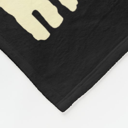 Cappy Halloween Funny Capybara Ghost Witch Pumpkin Fleecedecke (Ecke)