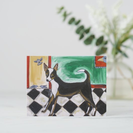 Cappy und Freunde Postkarte (Stehend Vorderseite)