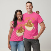 Cappyccino Capybara Kaffee T-Shirt (Unisex)