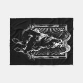 Capra Diaboli Fleecedecke (Vorderseite (Horizontal))