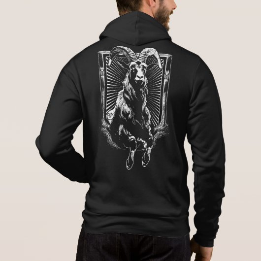 Capra Diaboli Hoodie (Rückseite)