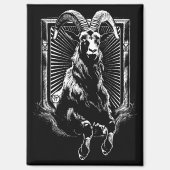 Capra Diaboli Magnet (Vorderseite)