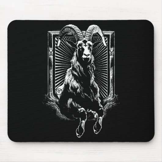 Capra Diaboli Mousepad (Vorne)