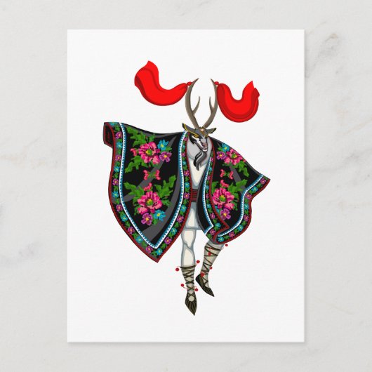 Capra Postkarte (Vorderseite)