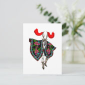 Capra Postkarte (Stehend Vorderseite)