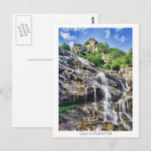 Capra Waterfall Postkarte (Vorne/Hinten)