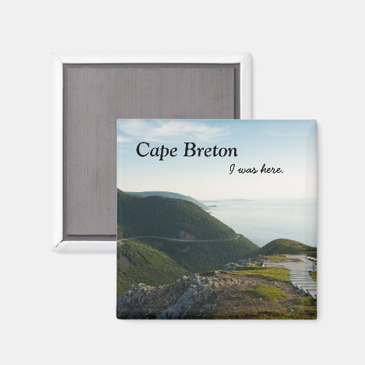 Capre Breton (Skyline Trail) Magnet (Vorderseite/Rückseite)