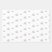 Caprese Gift Wrap, Positano Gift Wrap, Italienisch Geschenkpapier Set (Vorderseite)